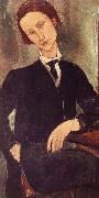 Amedeo Modigliani Portrait of Monsieur Baranouski painting